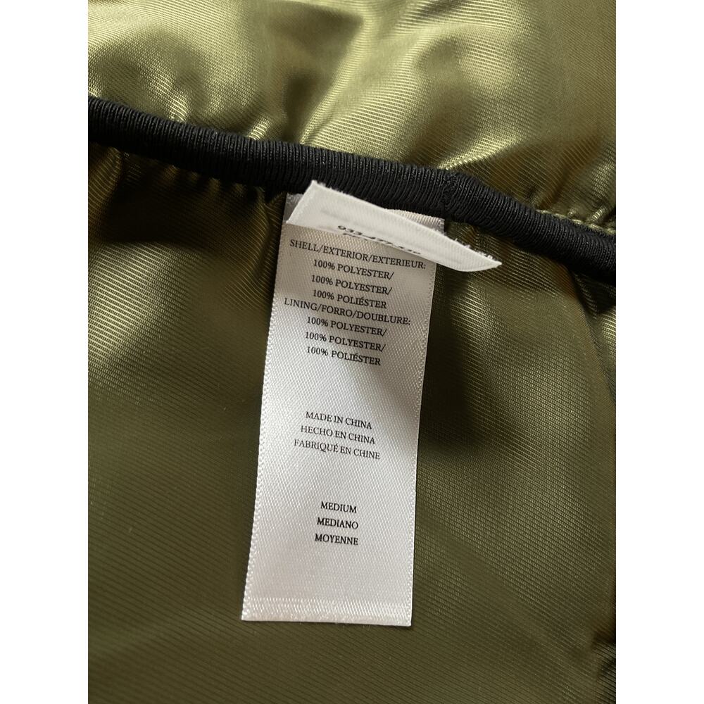 Rails 'Peyton' Green Mixed Media Jacket Size M - image 5